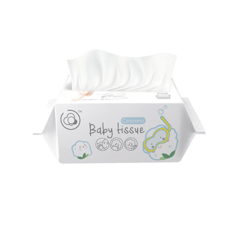 Nonwoven Spunlace Baby Cleaning Wipes Lightweight Easy Using For Sensitive Skin