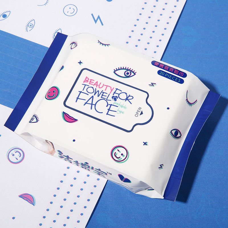 Anti Bacterial Soft Makeup Cleaning Wipes For Eradicating Mites Effectively